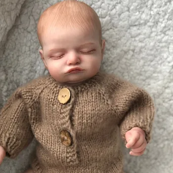 19 TOLLINE Realistlik Lõpetanud Bebe Uuestisündinud Silikoon Vinüül Lapiga Keha Nukk Rosalie 3D Nahk Käsitöö Mänguasi Tüdrukute Kingitus