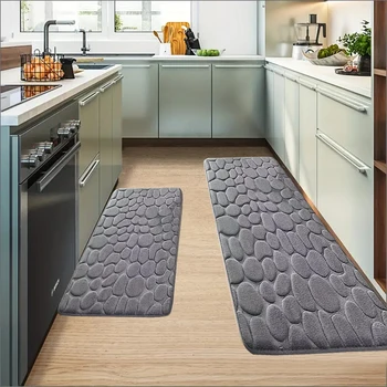 Suured köök vaip mitte tõsta imav köögi põranda matt põranda matt masinaga pestav pehme vaip