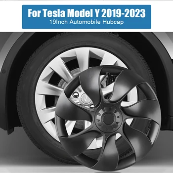 Täielikult Katta 19 Tolli Tesla Model Y 2019-2023 4TK Auto Hubcap Hub Cap Asendamine Ratta ühise Põllumajanduspoliitika Kit Car Accessories