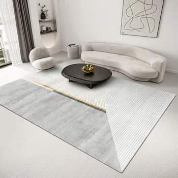 Abstraktne magamistoas voodi serva tekk office põranda padi lihtne, kerge, luksuslik elutuba vaip geomeetrilise tee tabel padi jalapadjandi