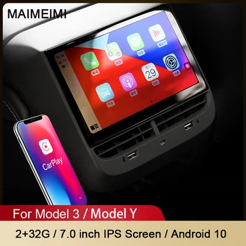Sest Tesla Mudel 3 Mudel Y 7.0 IPS Tagumine Ekraan Android kliimaseadme Kontroll Head Up Display Carplay Paneel Tarvikud
