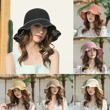 Uus Mood Naised Lai Nokk Päike Müts Müts Summer Beach Panama Mütsid Hingav Kalamees Müts Kopp Müts Väljas