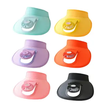 Päikesesirm Müts Fan-USB Powered jahutusventilaator Müts Täiskasvanud