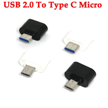Universaalne USB-Tüüp C-Adapter Mini Micro-USB OTG USB Converter For Android Telefonid Tablett Tüüp-C Mikro-USB-to USB2.0 Ühenduspesa