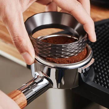 51mm/53mm/58mm Espresso Kohvi Rõnga Käepide Magnet Anti-sõidavad Pulber Ringi Riie Pulber Ringi Kohvi Tööriist