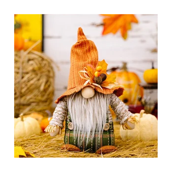 Thanksgiving Päev Harvest Festival Kalamehe Müts Rudolph Nukk Kaunistused Kuuluvad Gnome -, Plüüš-Elf Doll Kingitused Mees