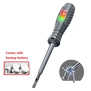 Intelligent Tester Pinge Pen AC Mitte-kontakt Induktsiooni Katse Pliiats Voltmeeter Power Detektor Lõhikuga/rist Natuke Kruvikeeraja