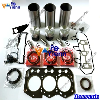 Eest Yanmar 3YM30 Kapitaalremont Rebuild Kit Piston Ring Silindri Liner Tihend Laagri Komplekt Yanmar 3YM30 Mere Mootorite Remont Osad