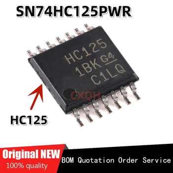 10tk/palju 100% Uued SN74HC125PWR HC125 SN74HC125 SN74HC TSSOP-14 Kiibistik IC