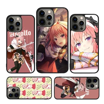 Armas Astolfo Anime Tüdruk Case For iPhone 15 SE 2020 XR X XS Max 6S 7 8 Plus 12 13 Mini 11 12 13 14 Pro Max Kaitseraua Kate