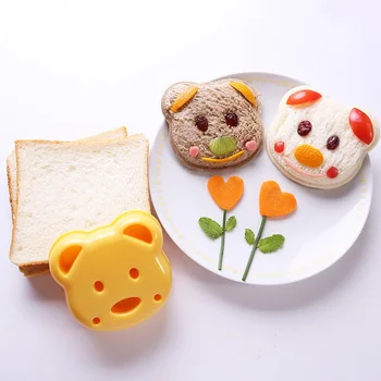 Loominguline Karu Sandwich Leib Hallituse Kook Terviseks Sandwich DIY Tegija Šokolaadi Hallitus Kodus Küpsetamine Vahendid Lapsed Lapsed Hommikusöök