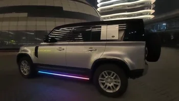 Automaatne Elektriline Võimsus Pool Sammu Töötab Juhatuse Neoon Led Light Land Rover Defender 2020+