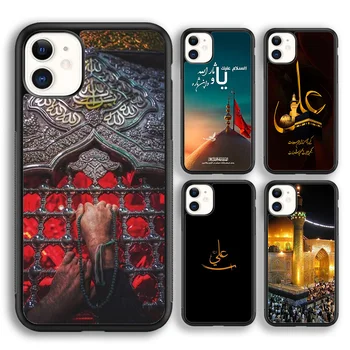 Meka Imam Ali Shia Islami Püha Telefoni Juhul Kate iPhone 15 SE2020 14 6 7 8 plus XS XR 11 12 mini 13 pro max coque Fundas
